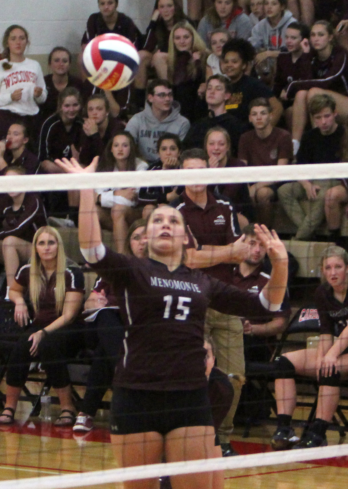 Menomonie at Chi-Hi volleyball 9-6-18